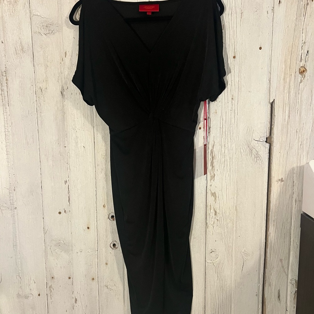 JLO little black dress